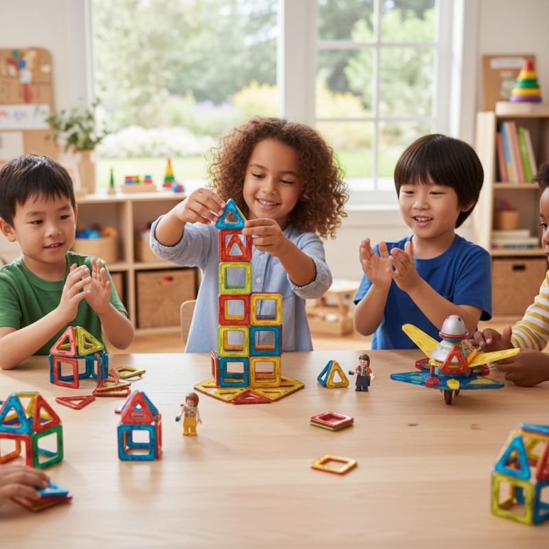2026 How to Use Small Magnetic Blocks for Creative Building Projects?