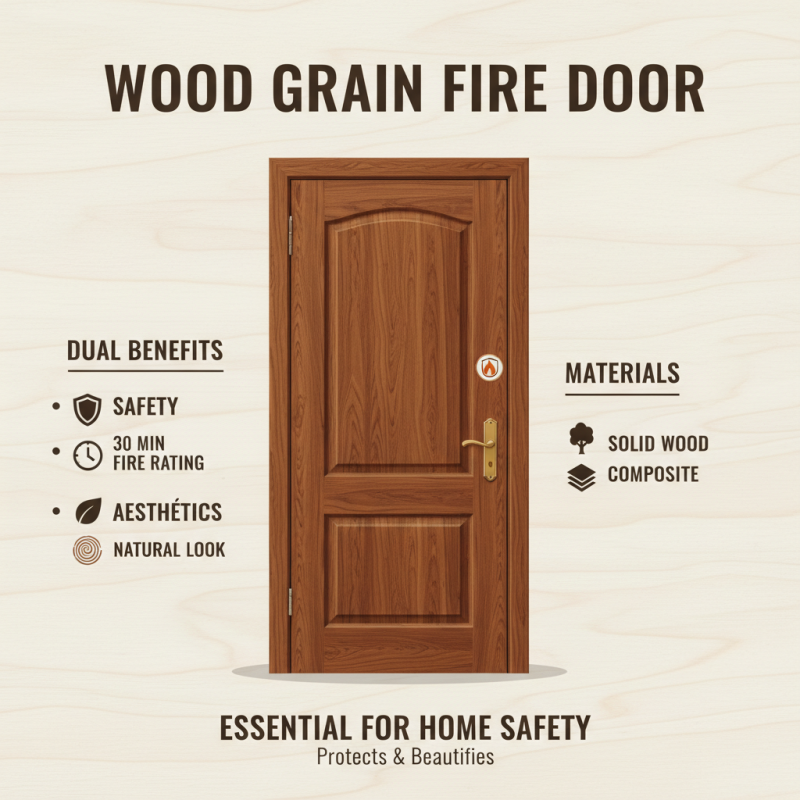 What is Wood Grain Fire Door and Its Benefits for Your Home?
