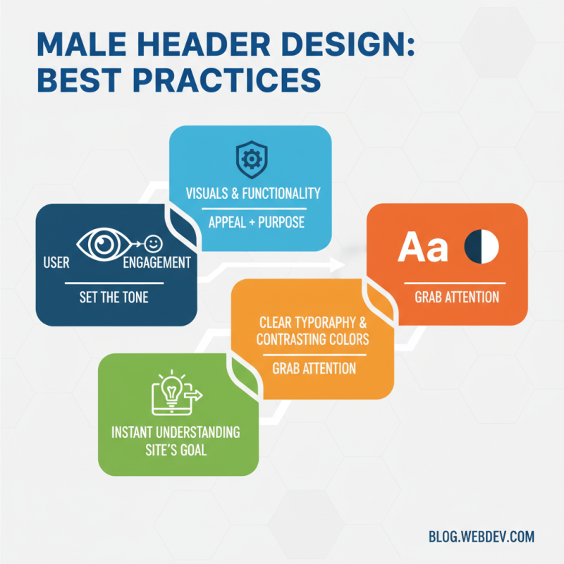 Why Male Header Designs Matter for User Engagement and Experience?