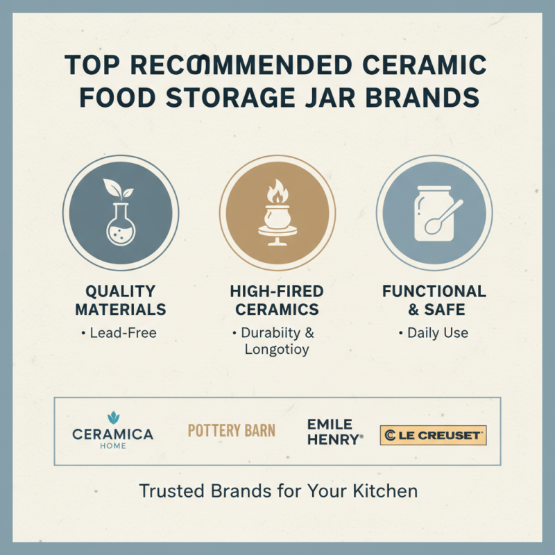 Ceramic Food Storage Jar Best Options for Your Kitchen?