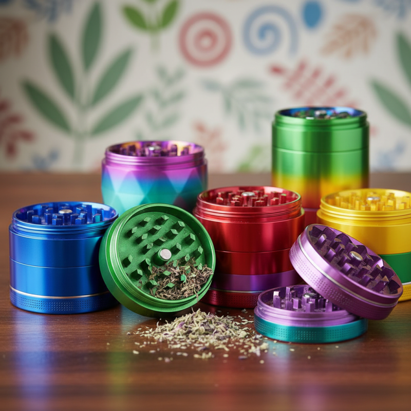 2026 Top Colorful Herb Grinders for Vibrant Experiences?