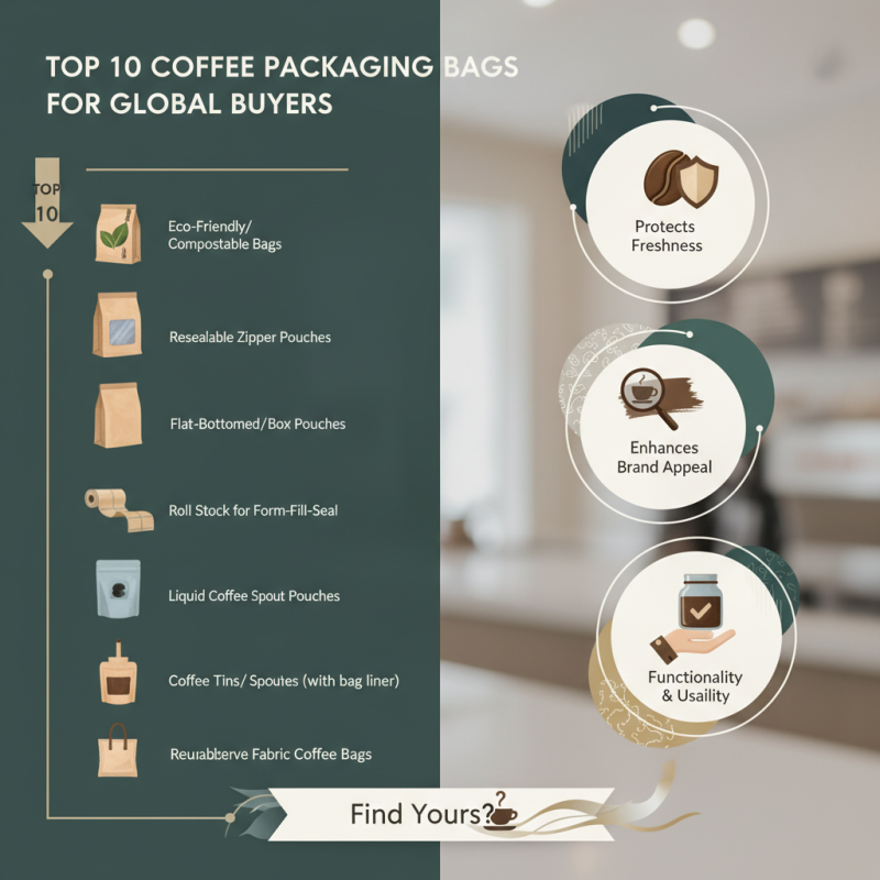 Top 10 Coffee Packaging Bags for Global Buyers Find Yours?