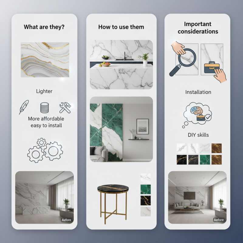 What is Plastic Marble Sheets and How to Use Them?