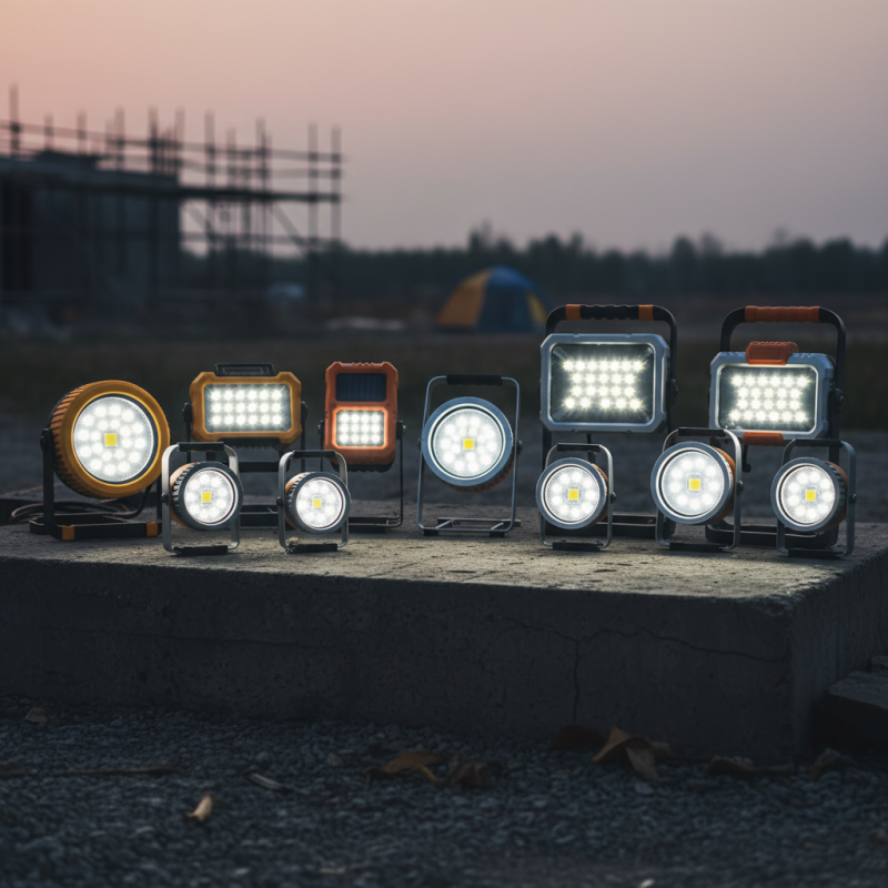 Top 10 Portable Rechargeable Flood Lights for Global Buyers?