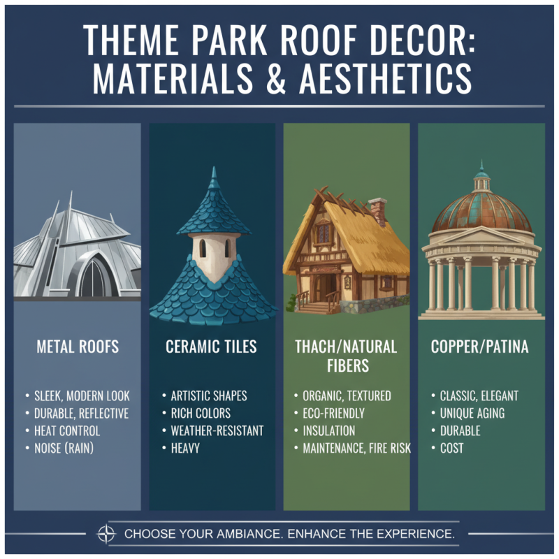 How to Choose Theme Park Roof Decoration Ideas for Your Project?