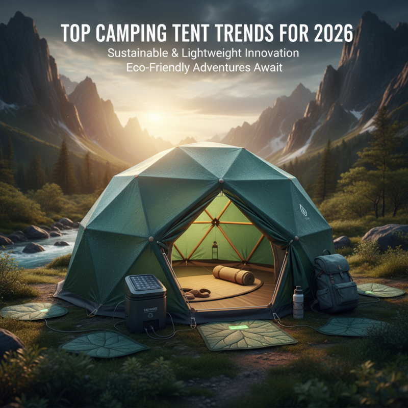 Top Camping Tent Trends for 2026 What Buyers Need to Know