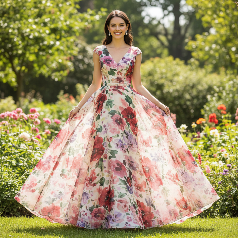 How to Choose the Perfect Floral Floor Length Dress for Any Occasion?