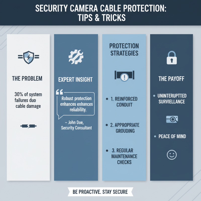 Protect Your Security Camera Cables from Cuts Tips and Tricks