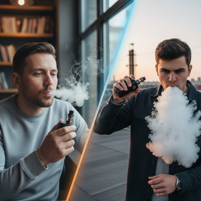 China Best Mouth to Lung vs Direct to Lung Vaping Explained?