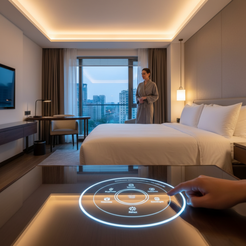 How to Integrate Smart Lighting Controls in Your Hotel Room?