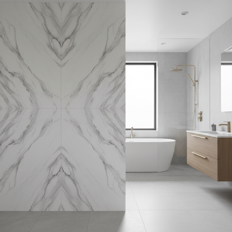 How to Achieve a Bookmatched Marble Look on a Budget?