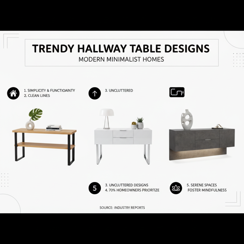 2026 Top Hallway Table Designs for Every Home Style?