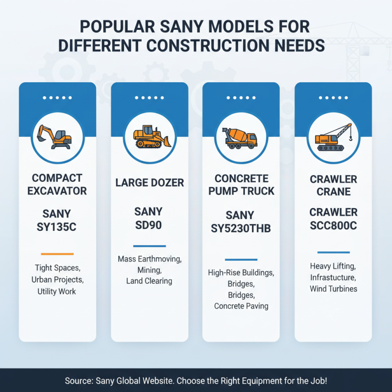2026 Best Sany Heavy Equipment for Global Buyers Guide?