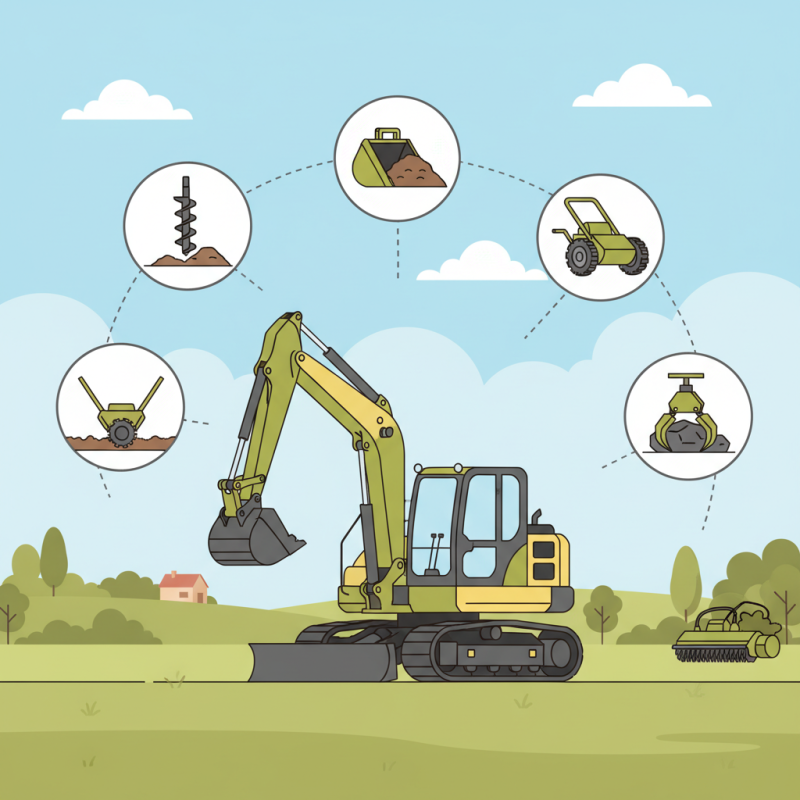 Top 5 Mini Excavator Attachments for Landscaping Success?