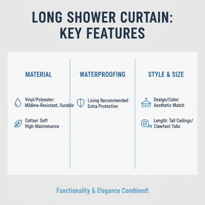Why Choose the Best Long Shower Curtain for Your Bathroom?
