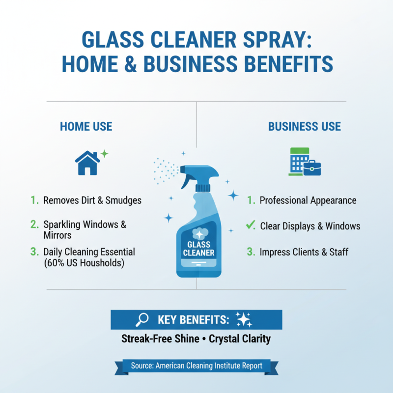 What is Glass Cleaner Spray and How Does It Work?