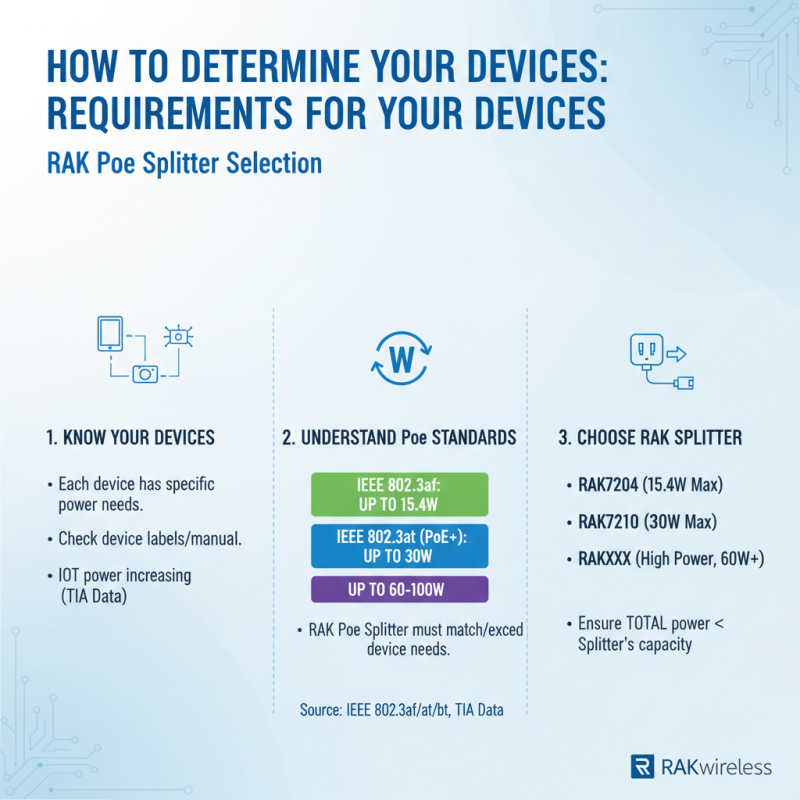 2026 How to Choose the Best Rak Poe Splitter for Your Network Needs?