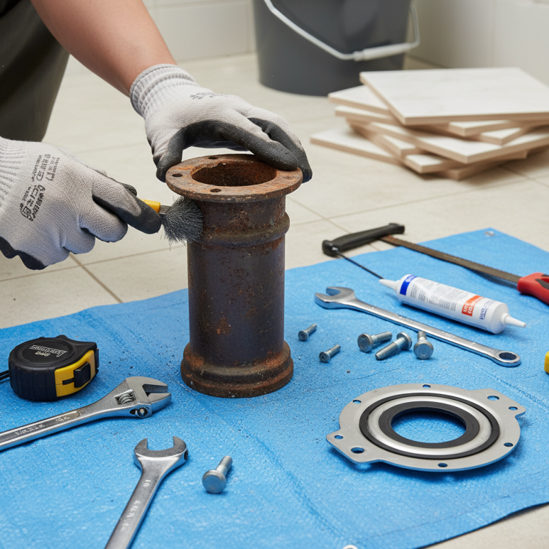 How to Change a Toilet Flange on a Cast Iron Pipe Easily?