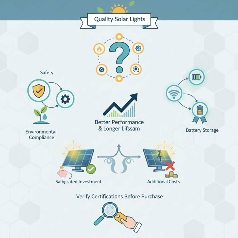 What Certifications Should Quality Solar Lights Have for Buyers?