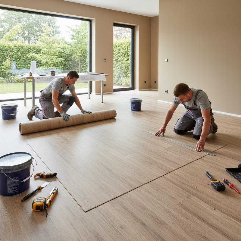 How to Choose and Install Rubber Vinyl Flooring for Your Home?