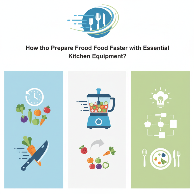 How to Prepare Food Faster with Essential Kitchen Equipment?