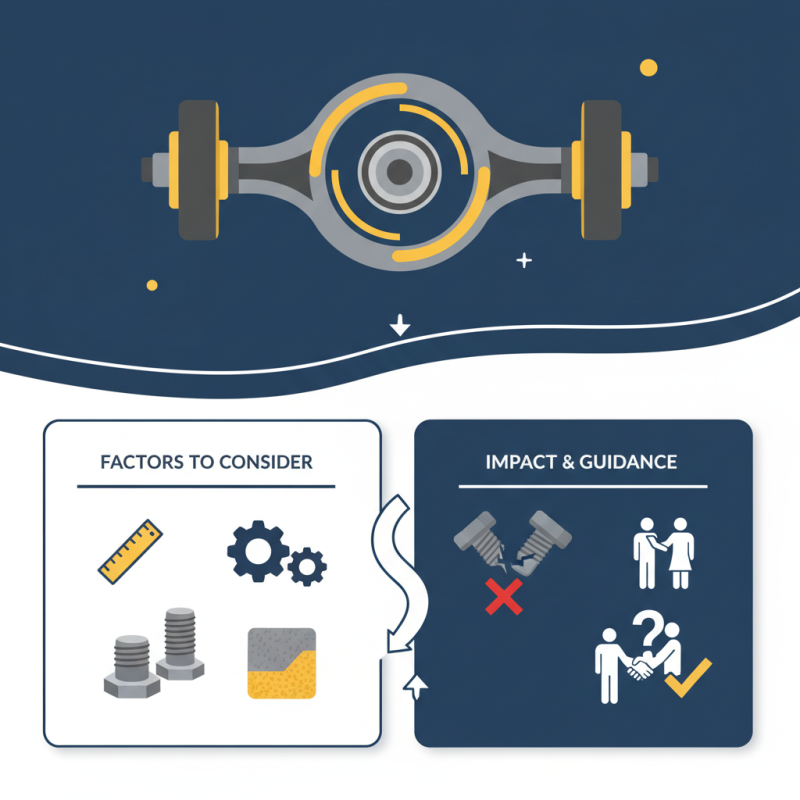 2026 How to Choose the Right Axle Bolts for Your Needs?