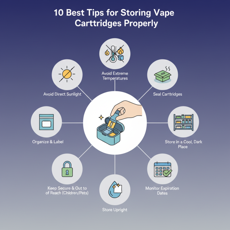 10 Best Tips for Storing Vape Cartridges Properly?