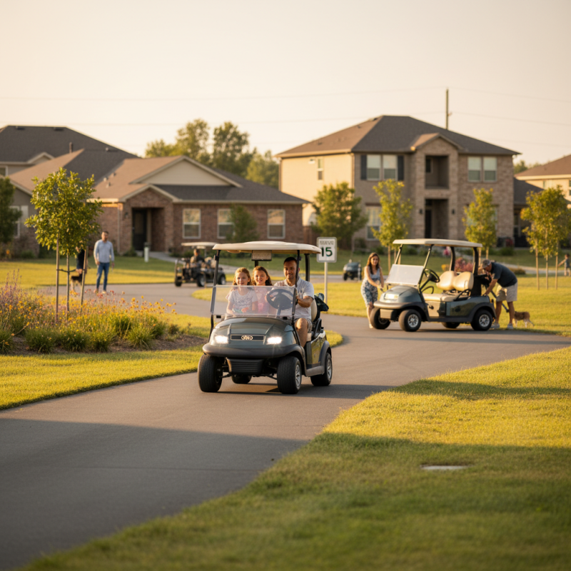 Essential Golf Cart Safety Tips for Residential Communities?