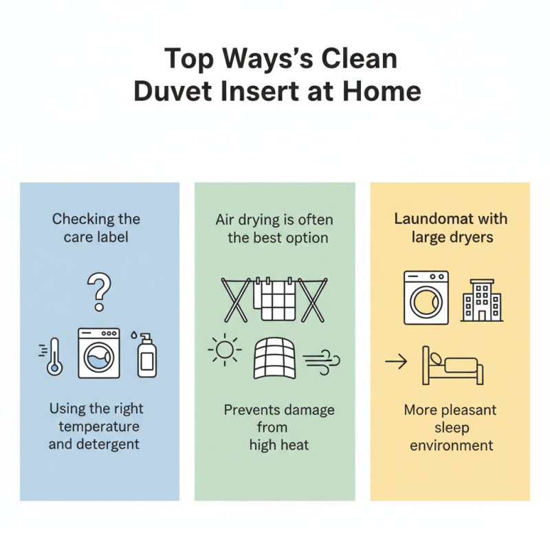 Top Ways to Clean a Duvet Insert at Home?