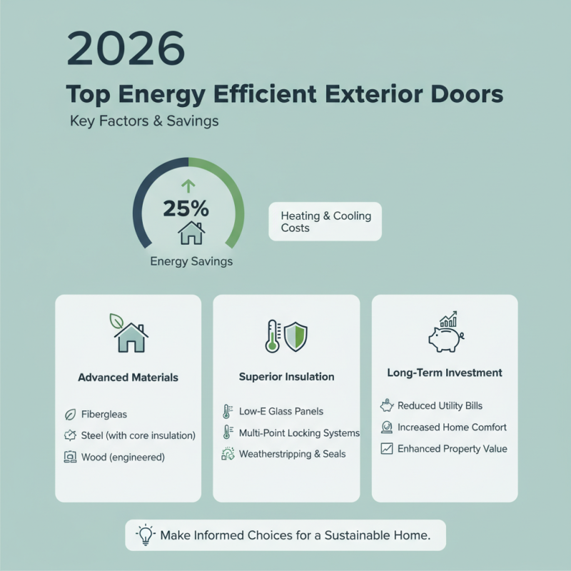 2026 Top Energy Efficient Exterior Doors You Need to Know?