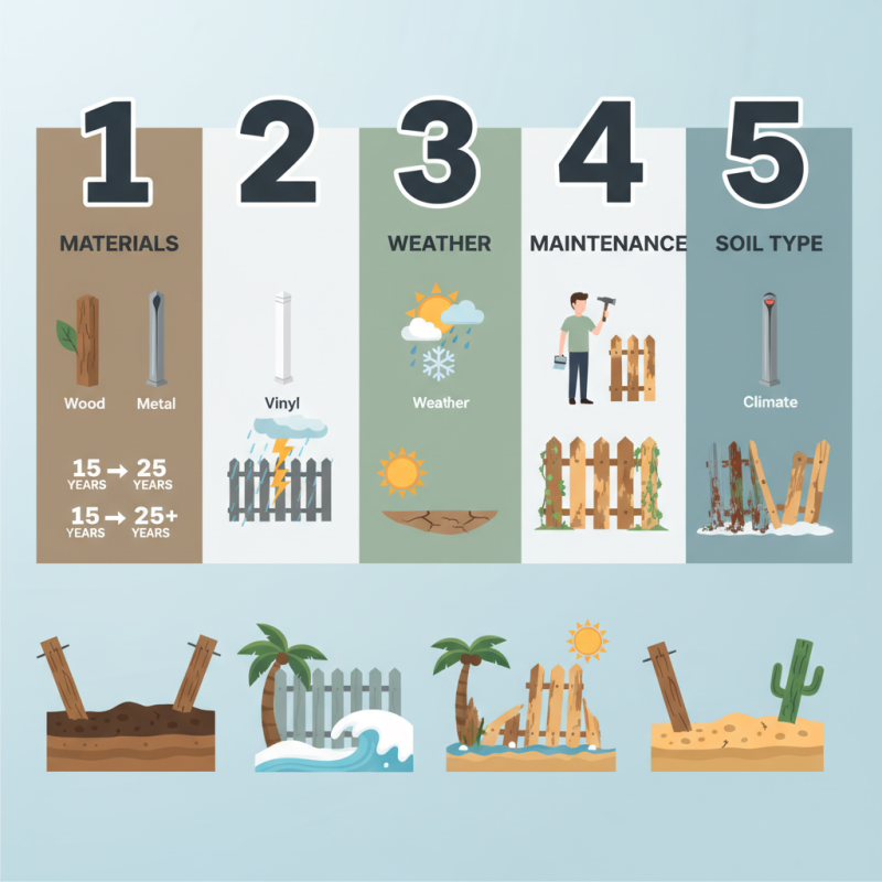 Top 5 Factors That Affect Fence Strength and Durability?