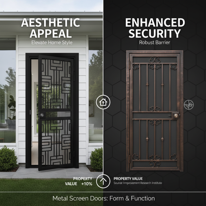 Why Choose Metal Screen Doors for Your Home Security Needs?