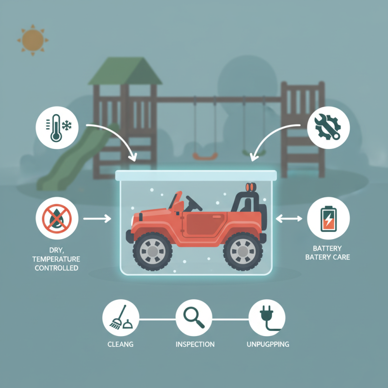 Best Ways to Store Kids Electric Cars When Not in Use?