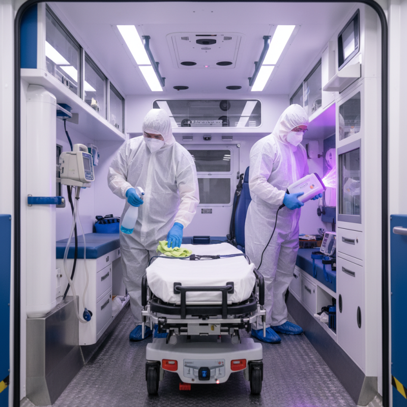Why Is Proper Disinfection Crucial for Medical Emergency Vehicles?