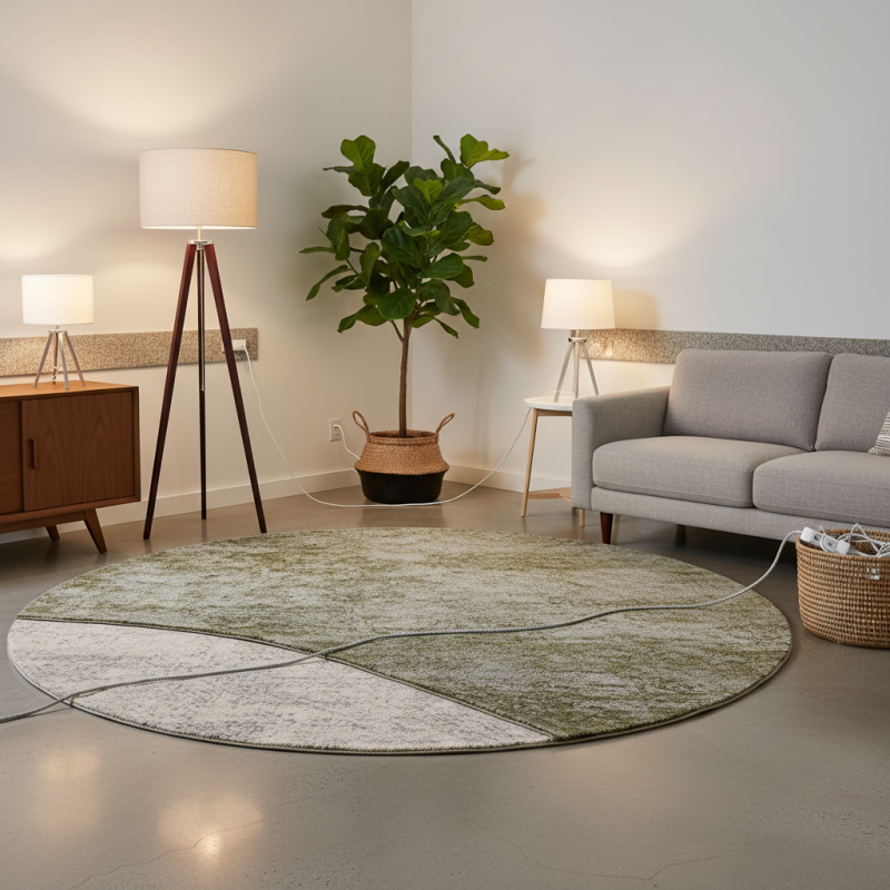 How to Effectively Hide Lamp Cords on the Floor?
