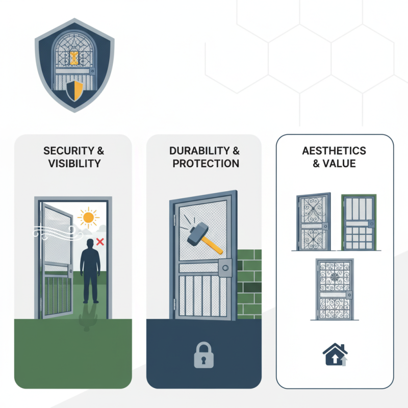 Why Choose Metal Screen Doors for Your Home Security Needs?