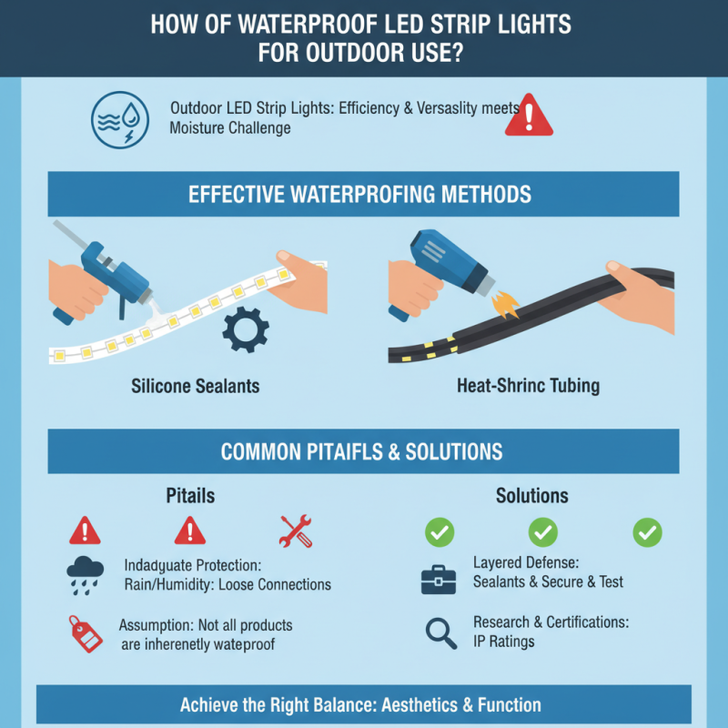How to Waterproof LED Strip Lights for Outdoor Use?