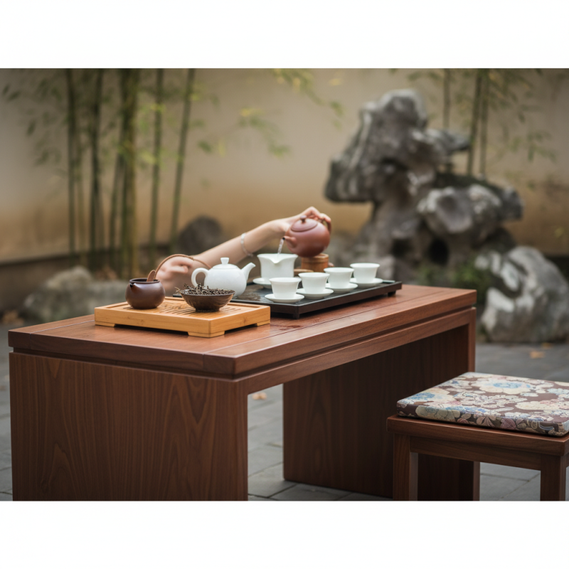 How to Determine the Standard Height of a Chinese Tea Table?