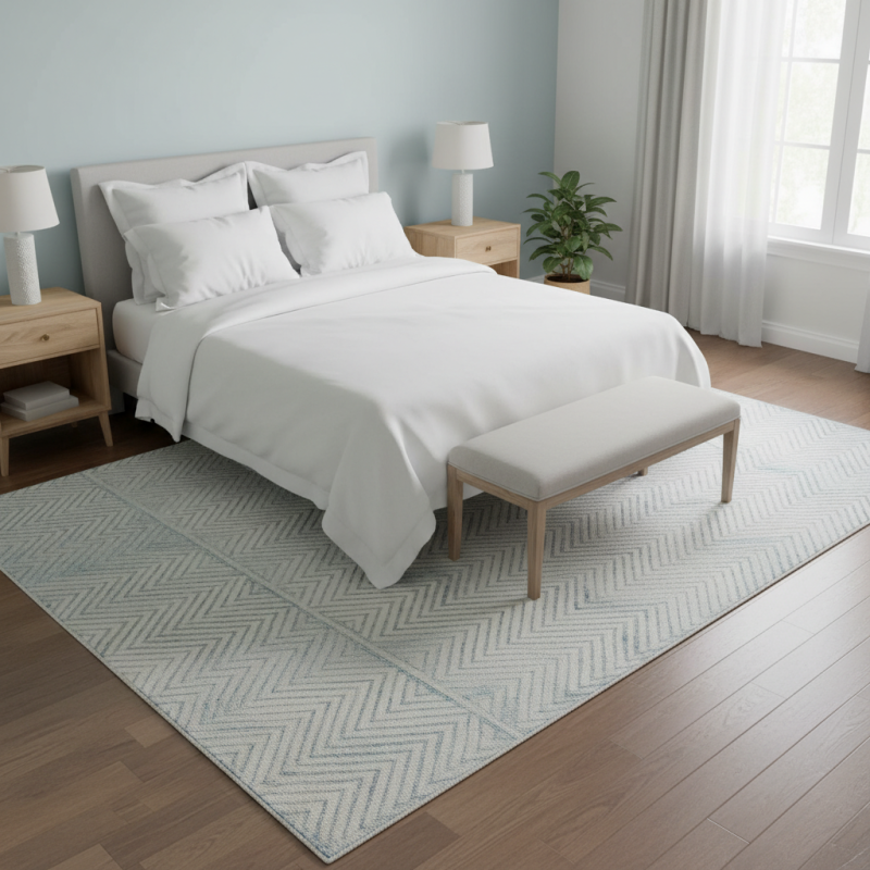 How to Choose the Right Rug Size for a Queen Size Bed?