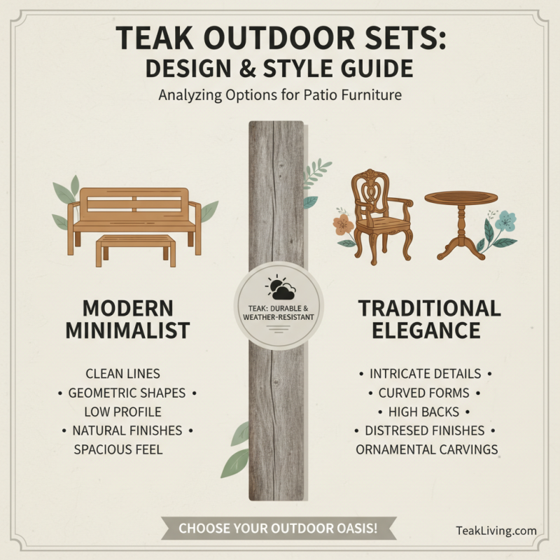 2026 How to Choose the Best Teak Outdoor Patio Set?