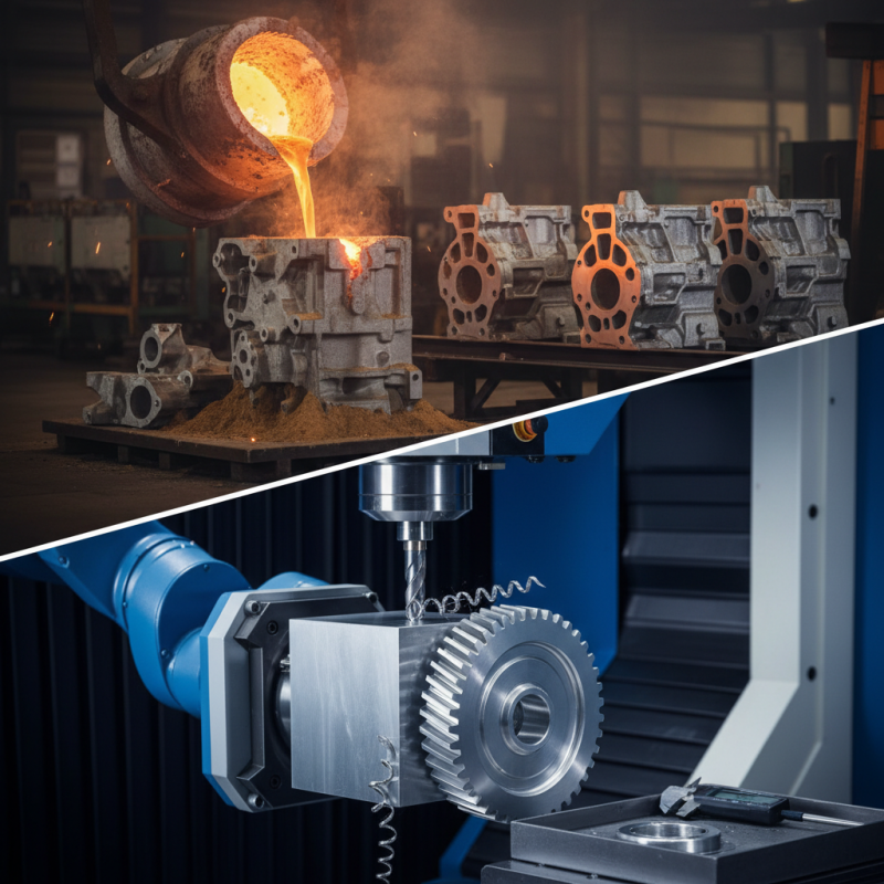 Top 10 Differences Between Casting and Machining Explained