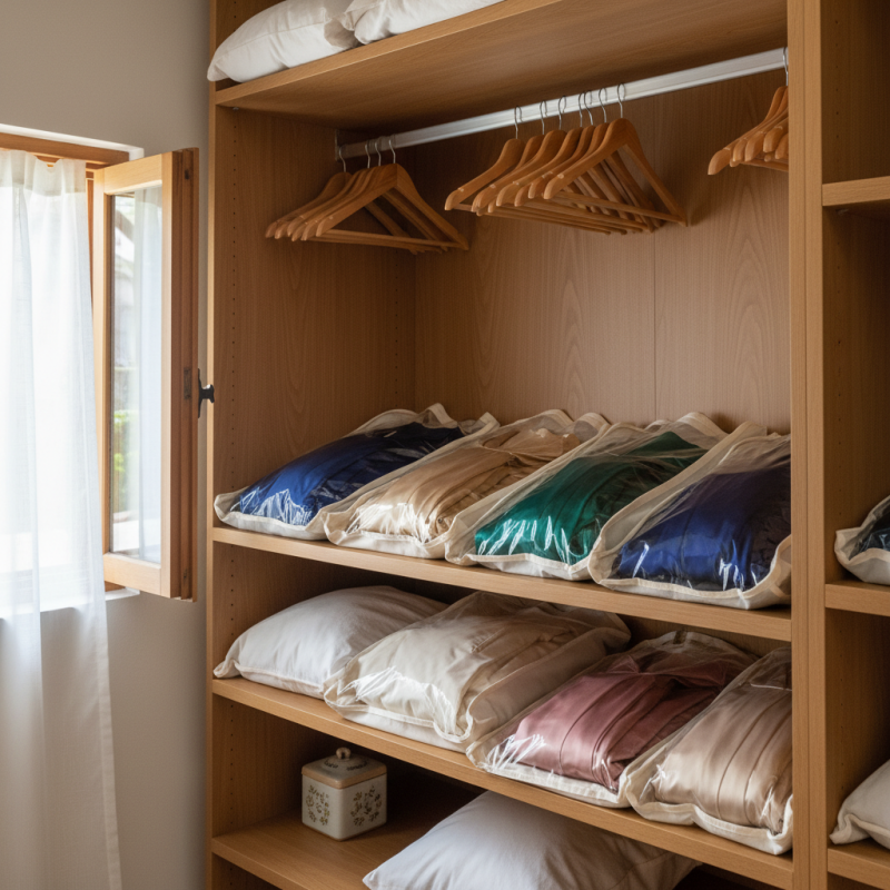 How to Store Silken Dresses Without Damage and Preserve Quality?