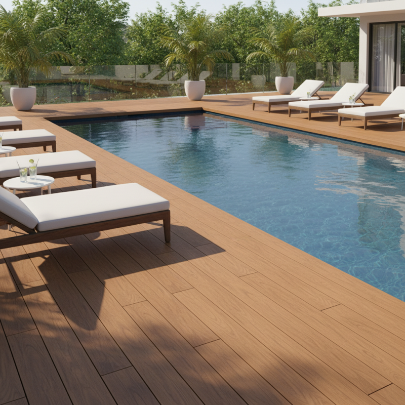 Can WPC Outdoor Decking Be Safely Used Around Pools?