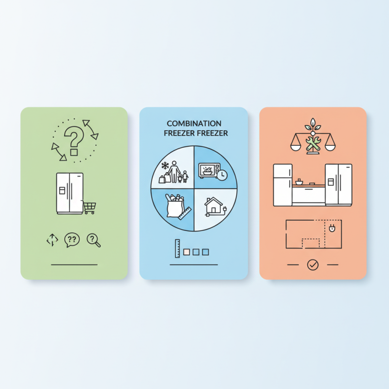 How to Choose the Best Combination Freezer for Your Needs?
