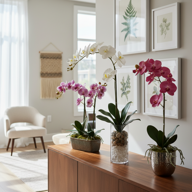 Why Choose Artificial Orchid Plants for Your Home Decor?