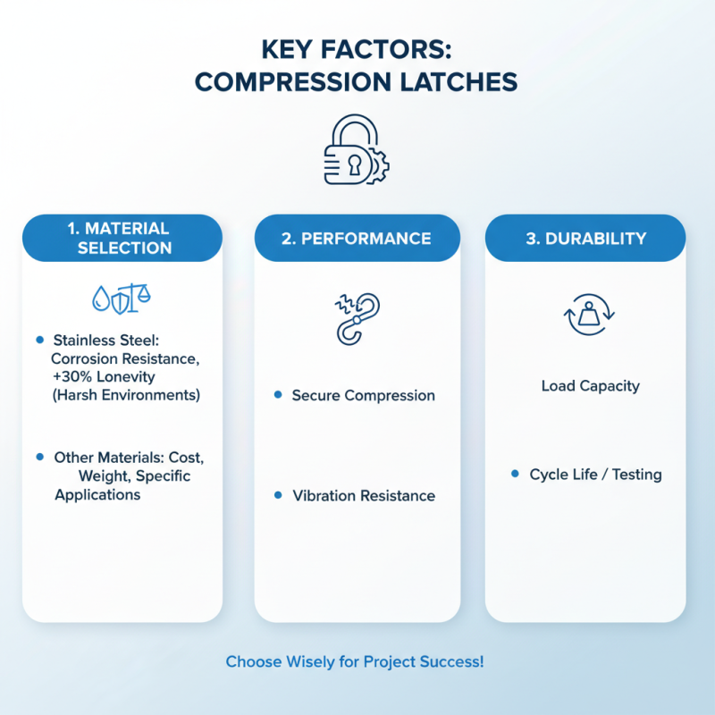 2026 Best Compression Latch Options for Your Projects Explained