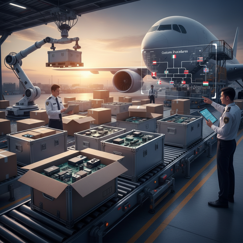 How to Handle Customs Clearance for Electronic Parts Shipments?