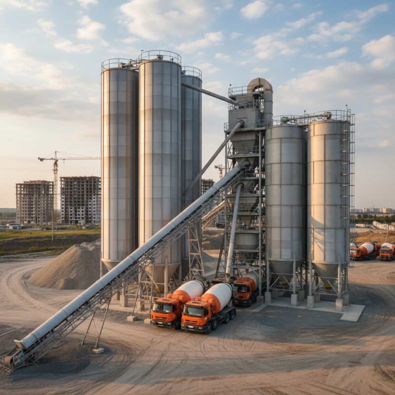 Why Integrate Silos with Concrete Batching Plants for Efficiency?