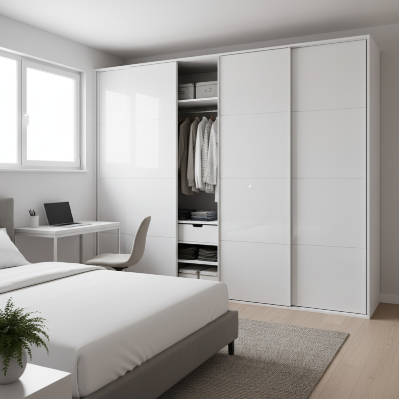 Why Does Sliding Wardrobe Door Style Save Space Best?
