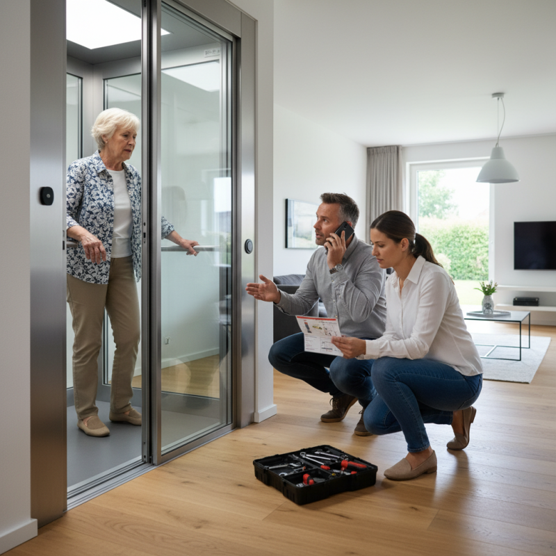 How to Rescue Someone Stuck in a Home Lift Safely?